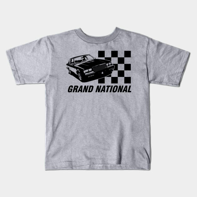 Buck Grand National Kids T-Shirt by Limey_57